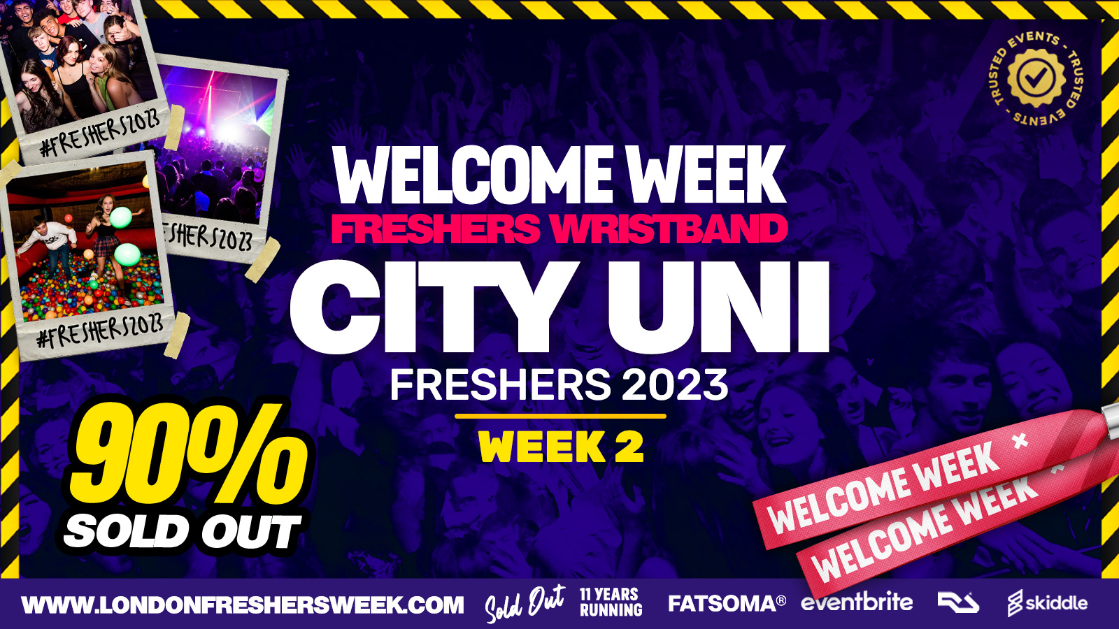 City University Freshers 2023 - London Freshers Week 2023