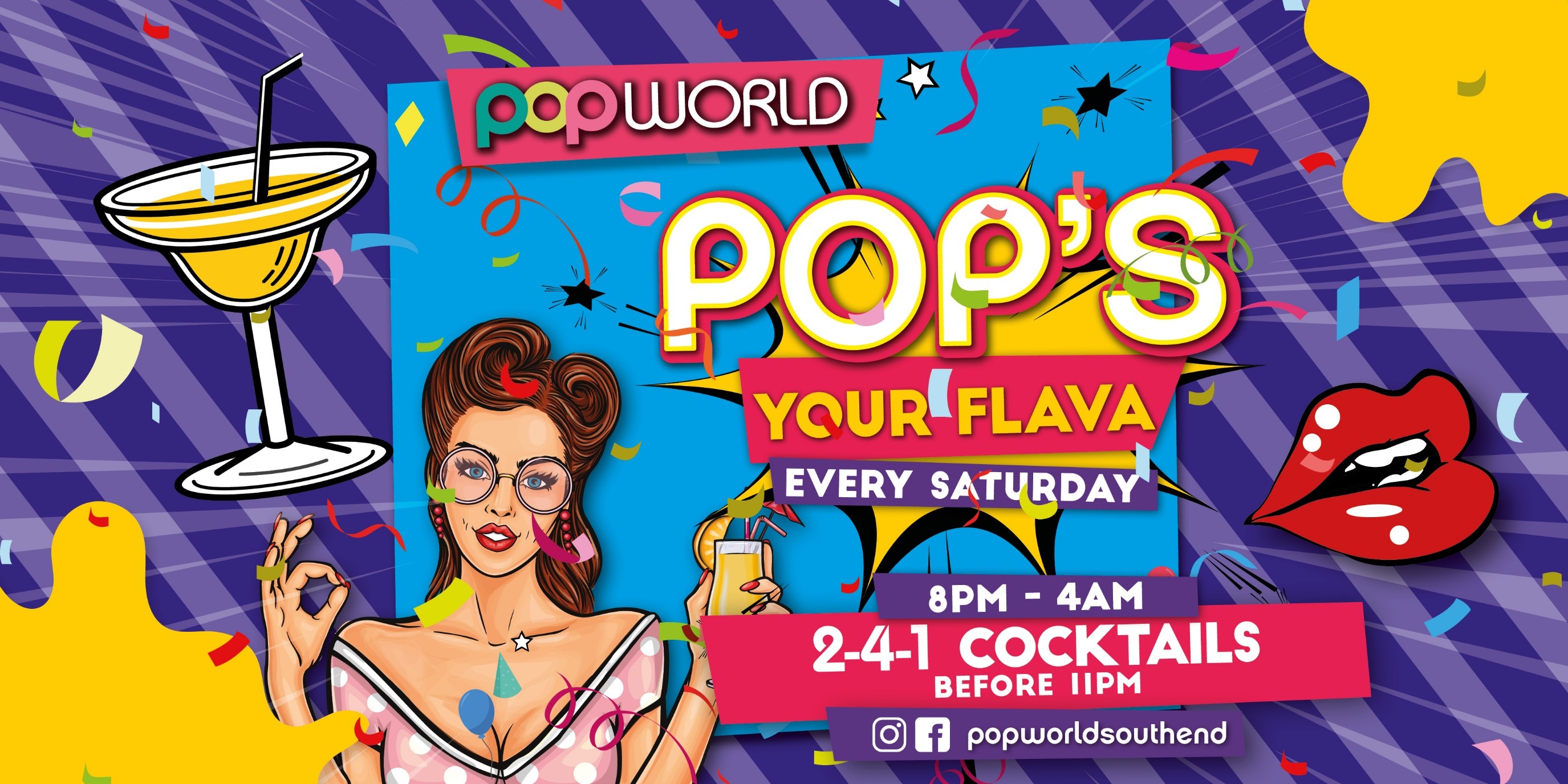 Pops Your Flava at Popworld, Southend, SouthendonSea on 2nd Dec 2023 Fatsoma