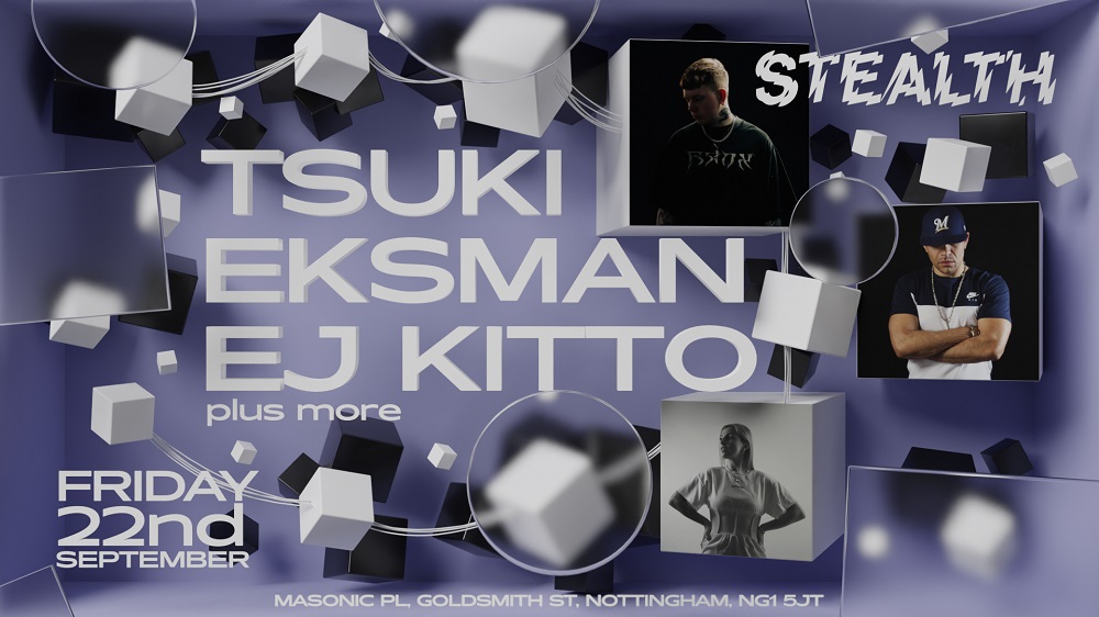 TSUKI, EKSMAN, & EJ KITTO at Stealth Drum & Bass Rave at Stealth