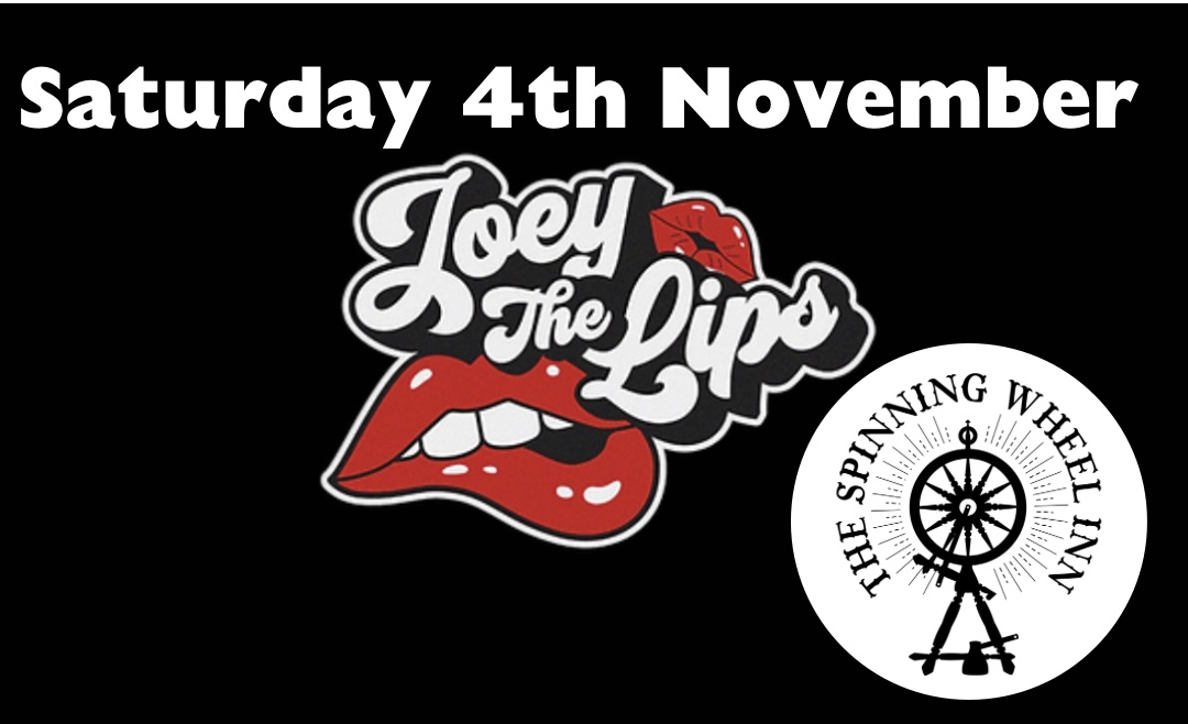 Joey the Lips at Spinning Wheel Inn, Paignton on 4th Nov 2023 Fatsoma