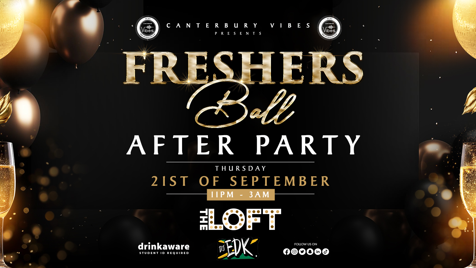 Freshers Ball – AFTER PARTY @ The Loft