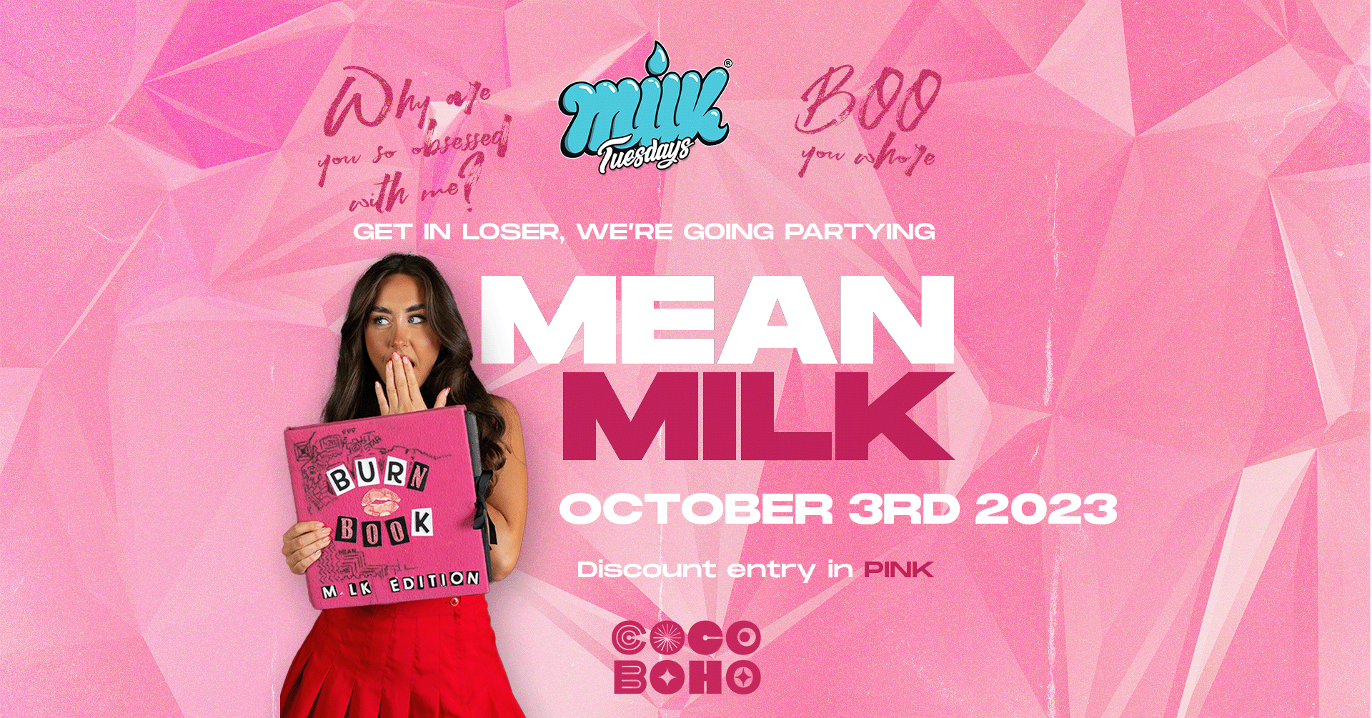 MILK TUESDAYS | MEAN MILK | OCTOBER 3RD | COCO BOHO