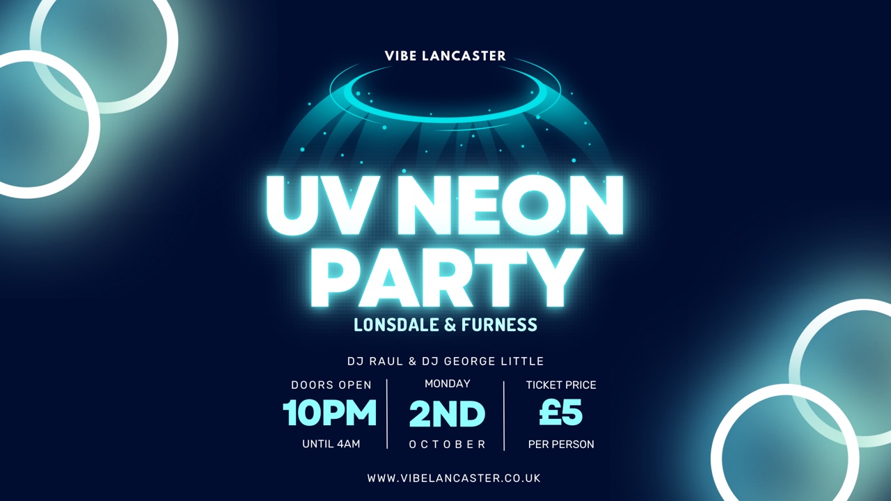 FRESHERS MONDAY: UV NEON