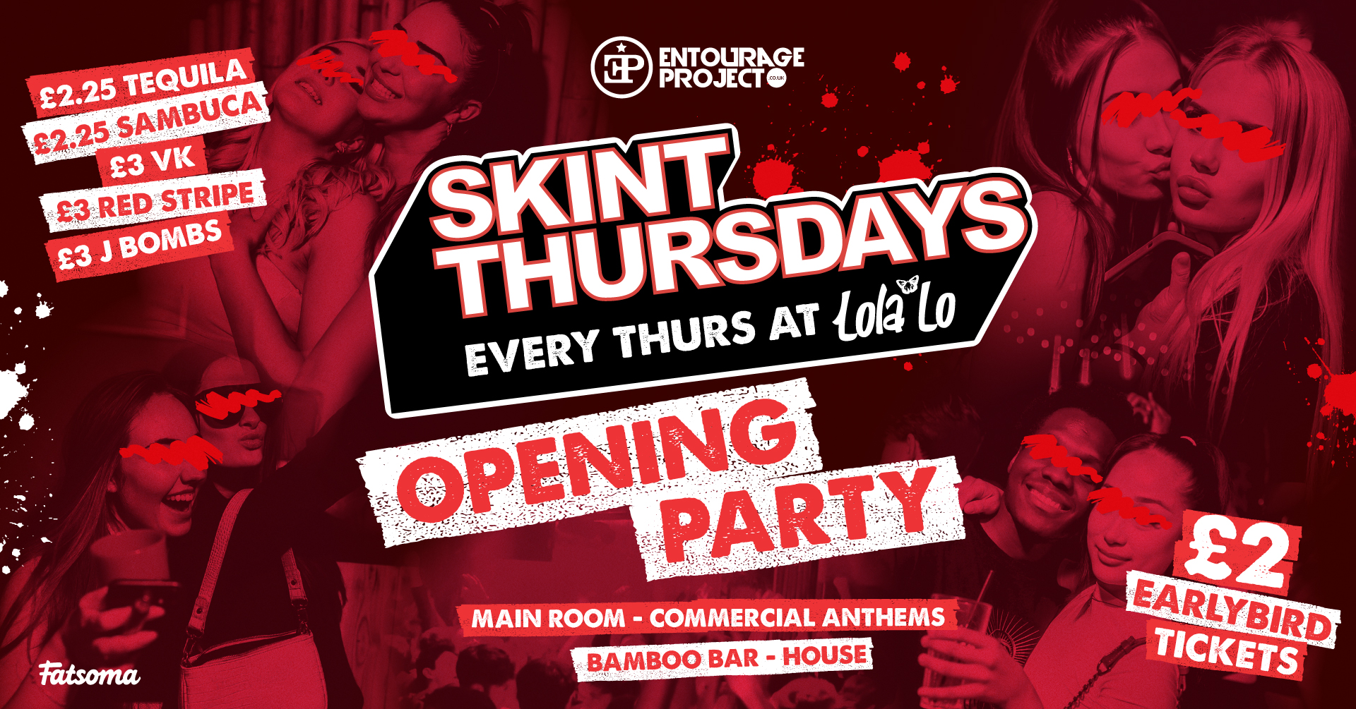 Skint Thursday @ Lola Lo – Official Opening Party