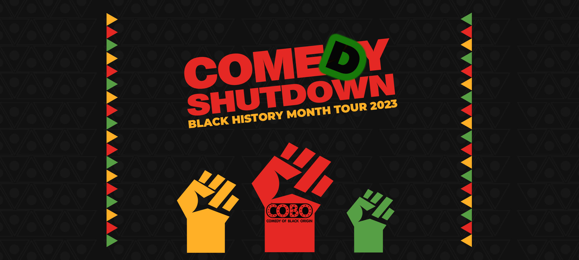COBO : Comedy Shutdown – Black History Month Tour