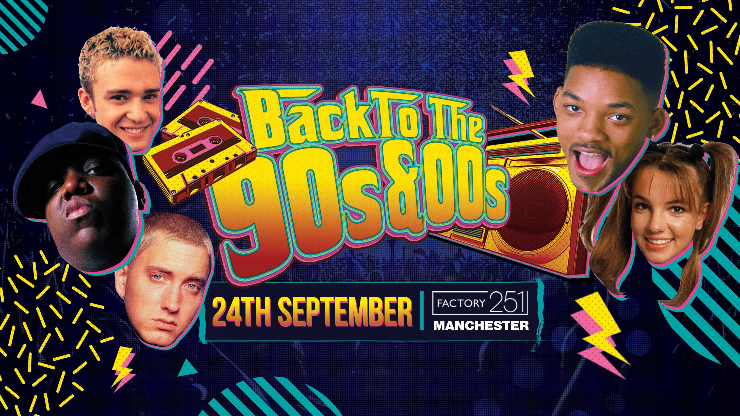 THE MANCHESTER FRESHERS BACK TO THE 90S & 00S PARTY @ FACTORY!