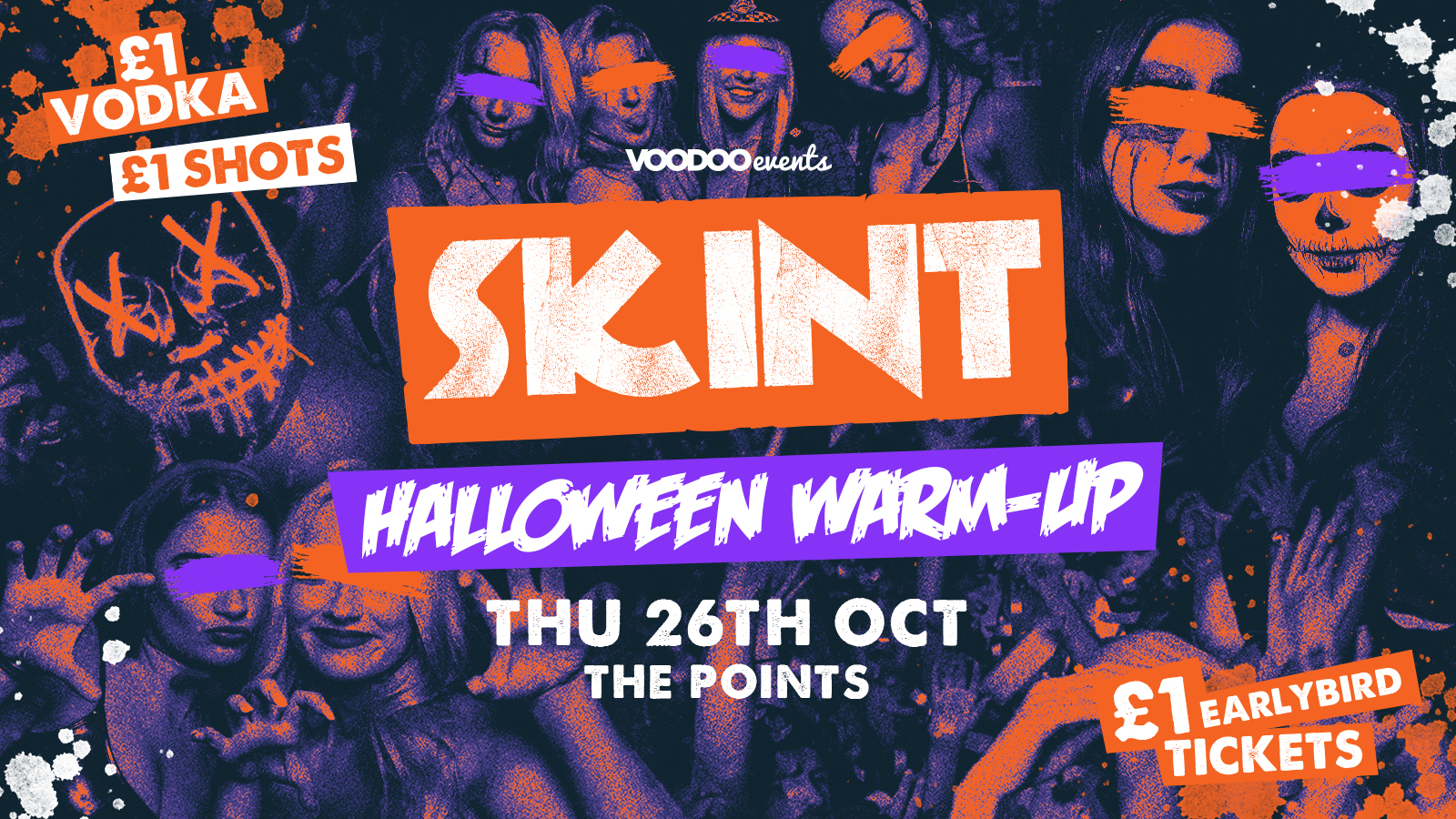 Skint – Halloween Warm Up!  🧛🏻‍♂️🩸