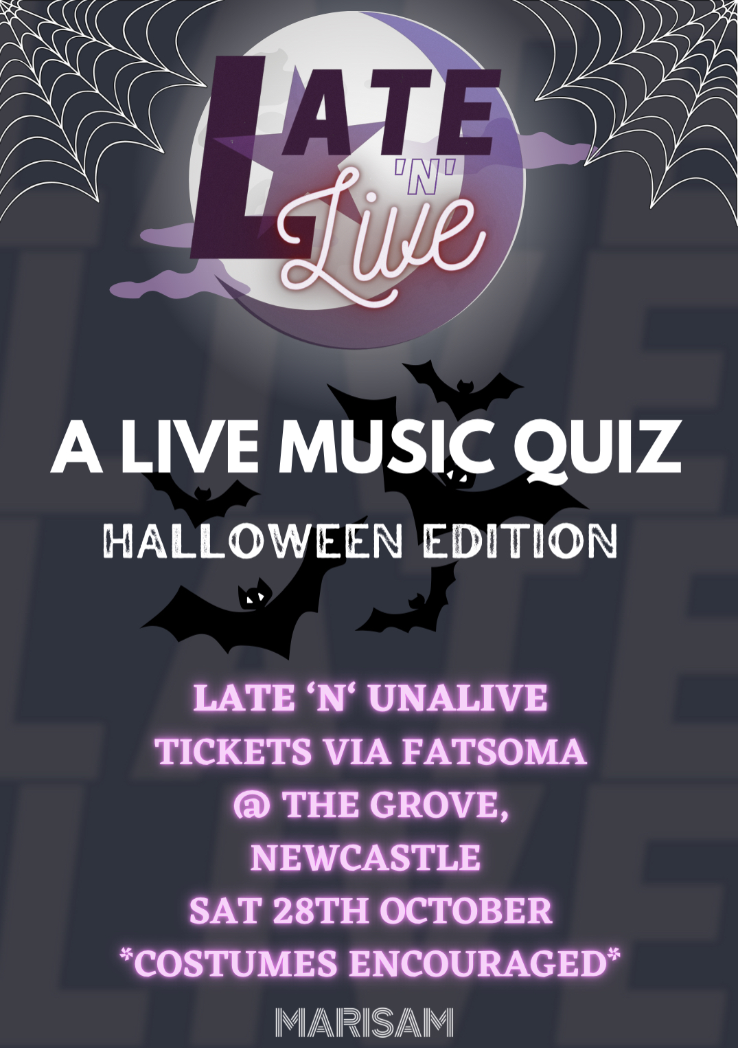 Late ‘n’ Unalive | Live Music Quiz