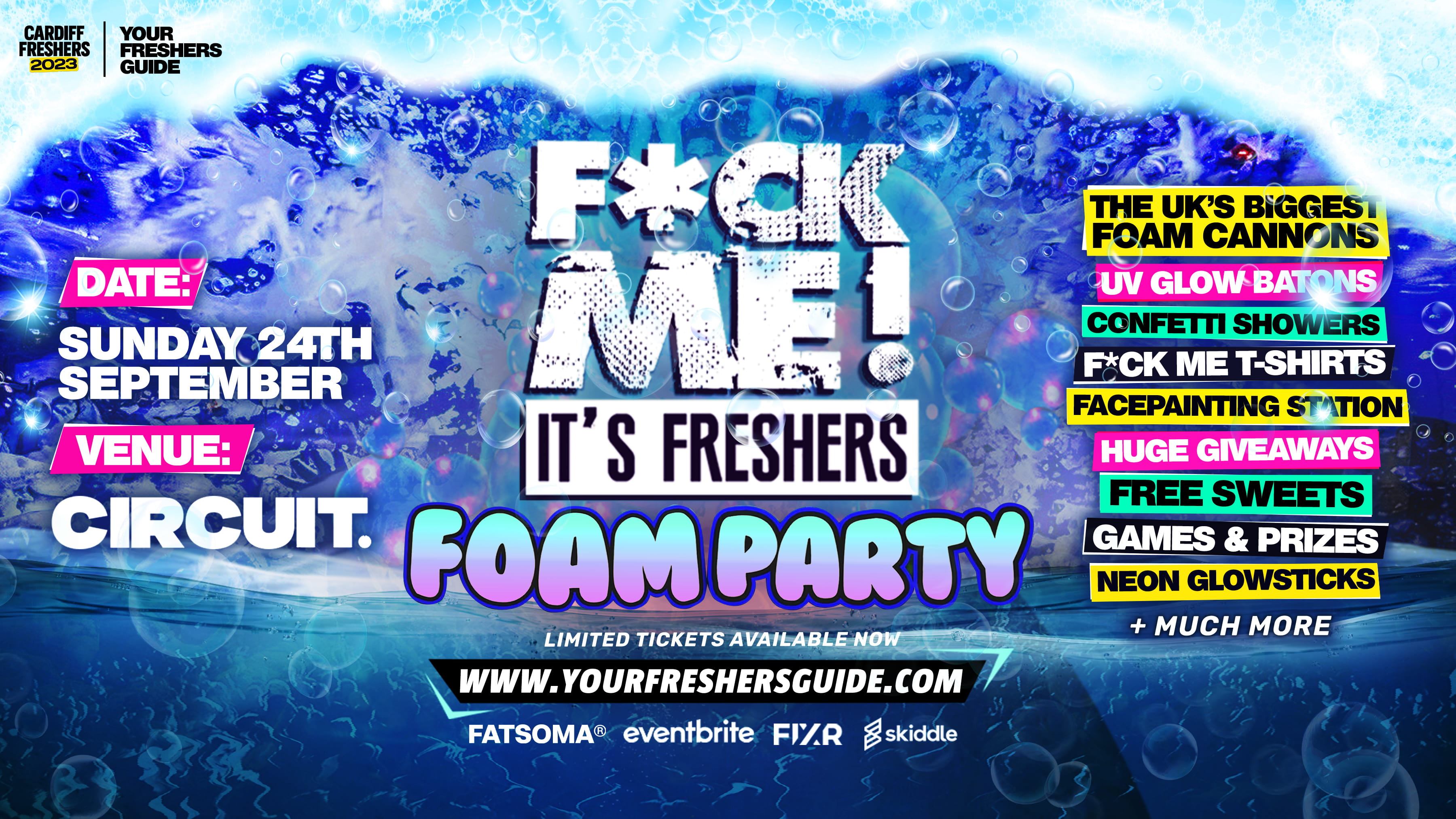 F*CK ME It’s Freshers – Cardiff Freshers 2023