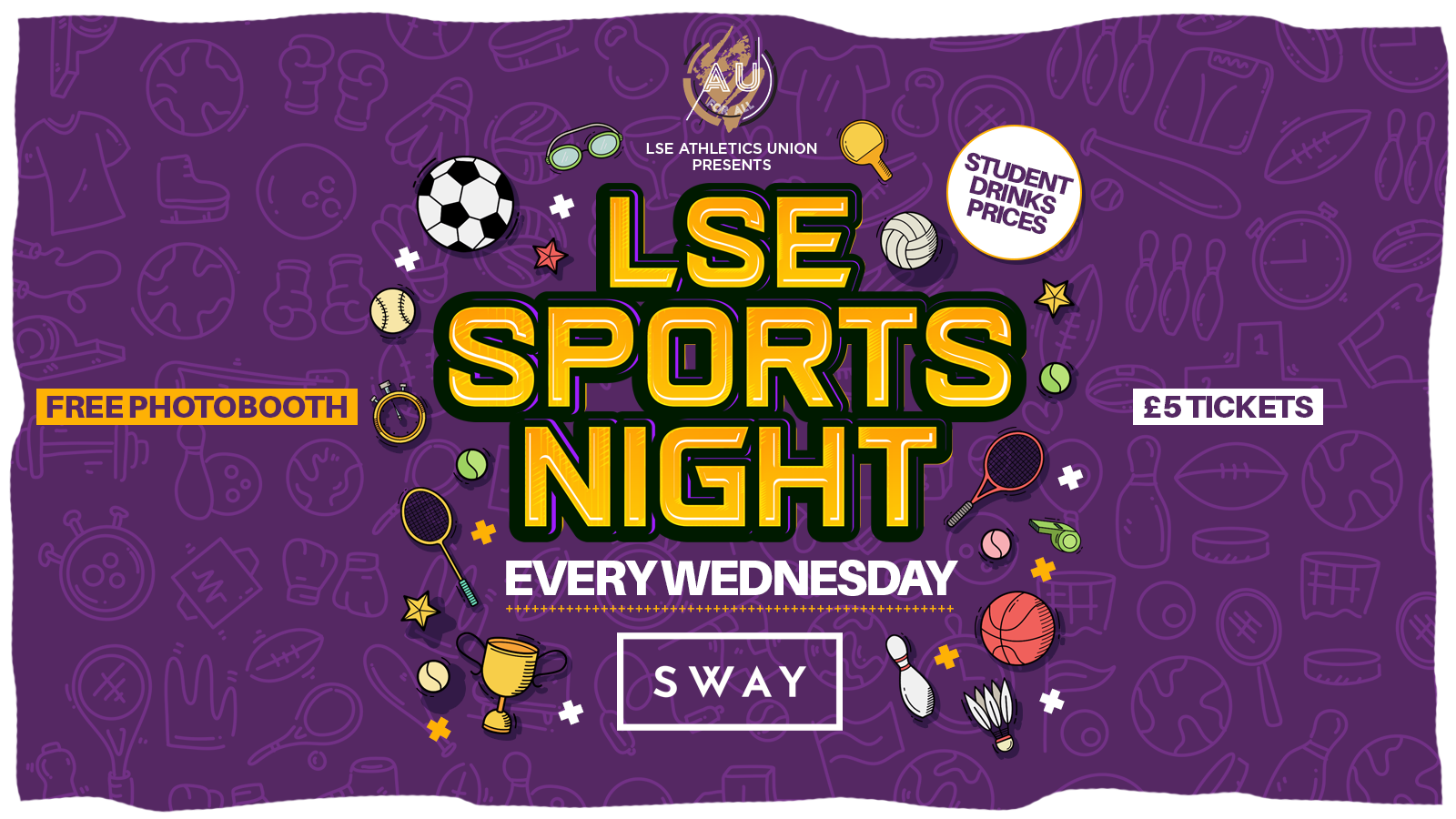 ⚠️ SOLD OUT ⚠️ LSE AU Presents: The Official LSE Sports Night ...
