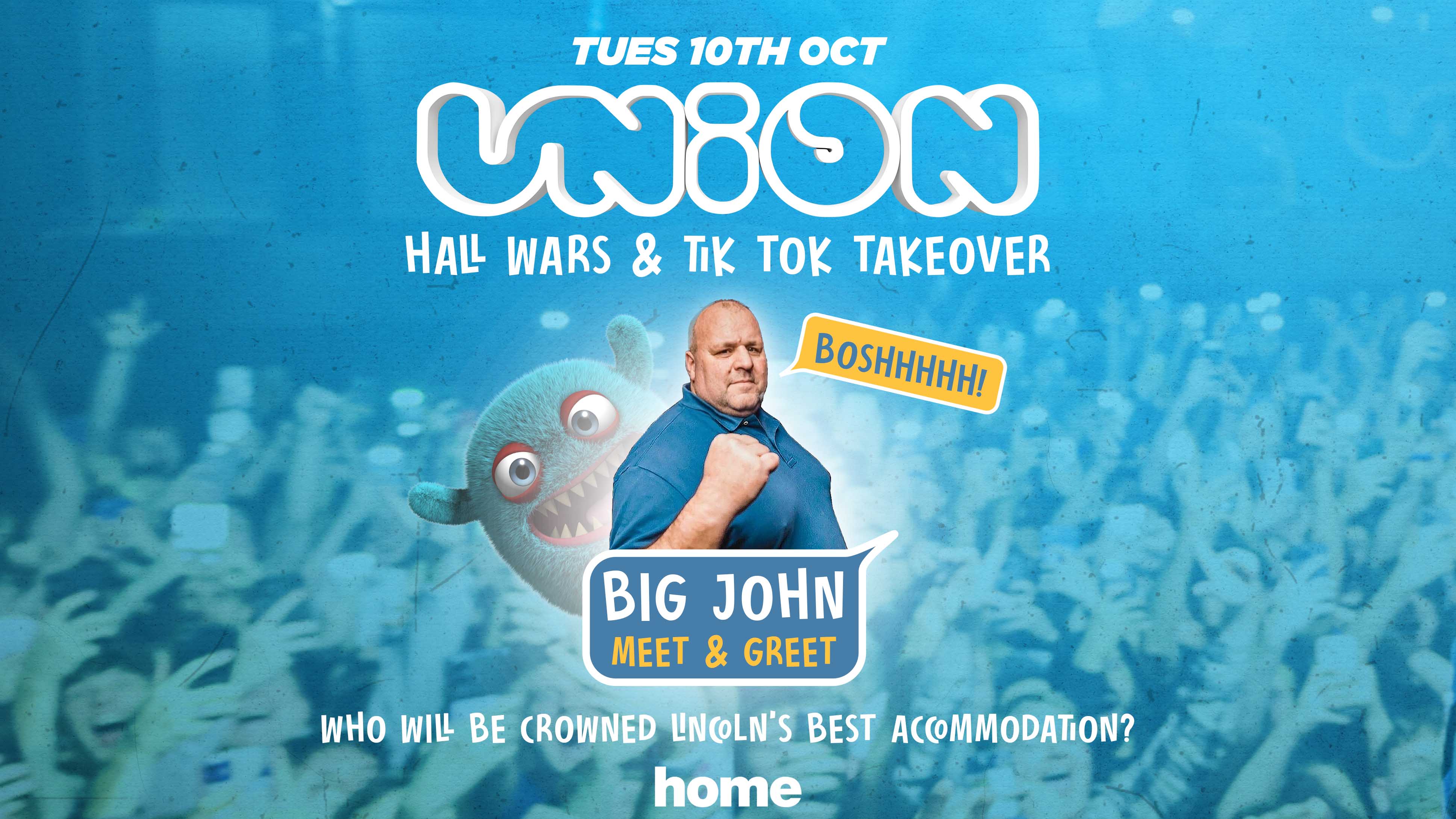 UNION TUESDAY’S // HALL WARS & TIK-TOK TAKEOVER WITH BIG JOHN