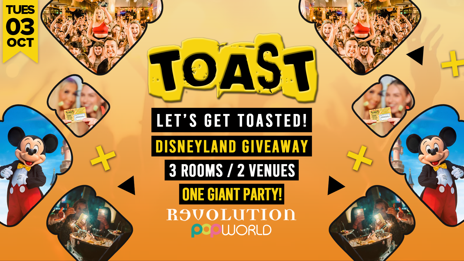 Toast • Disneyland Giveaway • Revolution & Popworld
