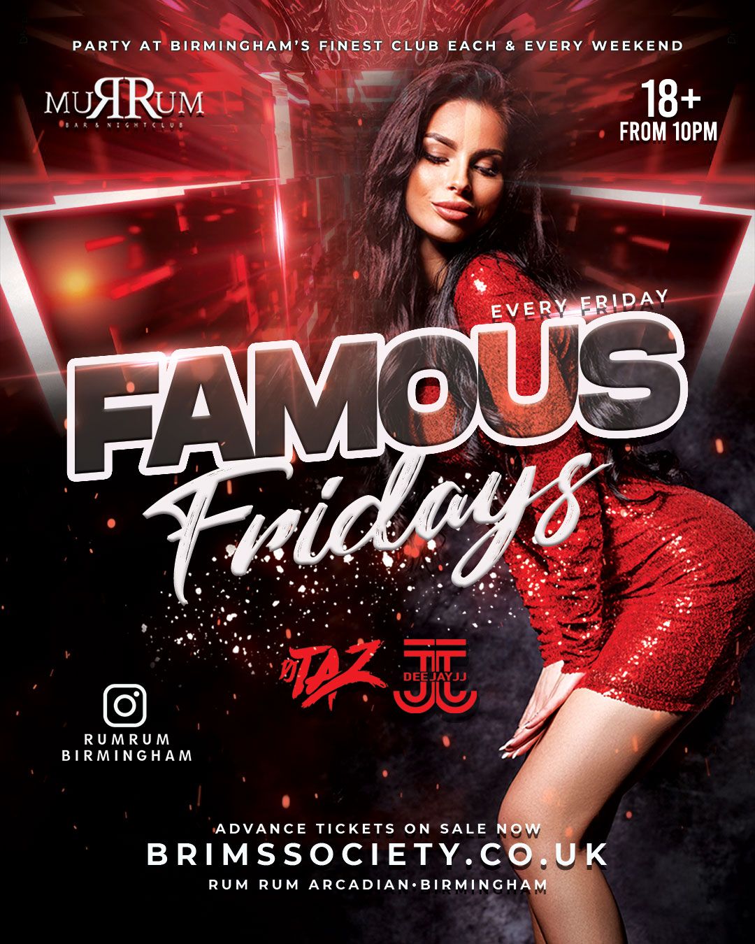 FAMOUS FRIDAYS AT RUMRUM