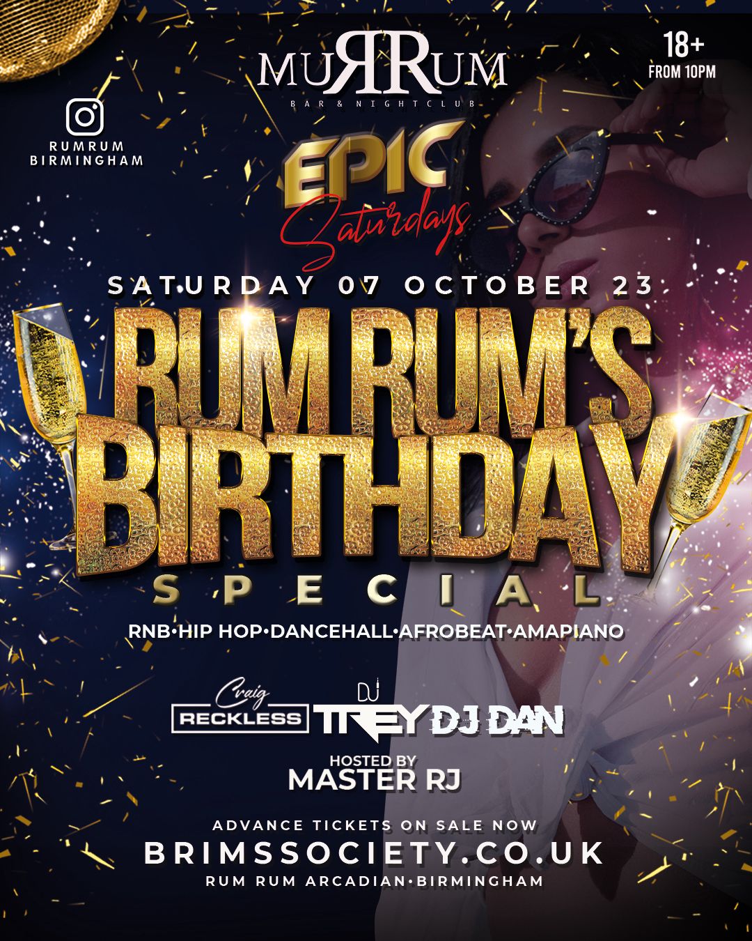 RUM RUMS BIRTHDAY PARTY🔞