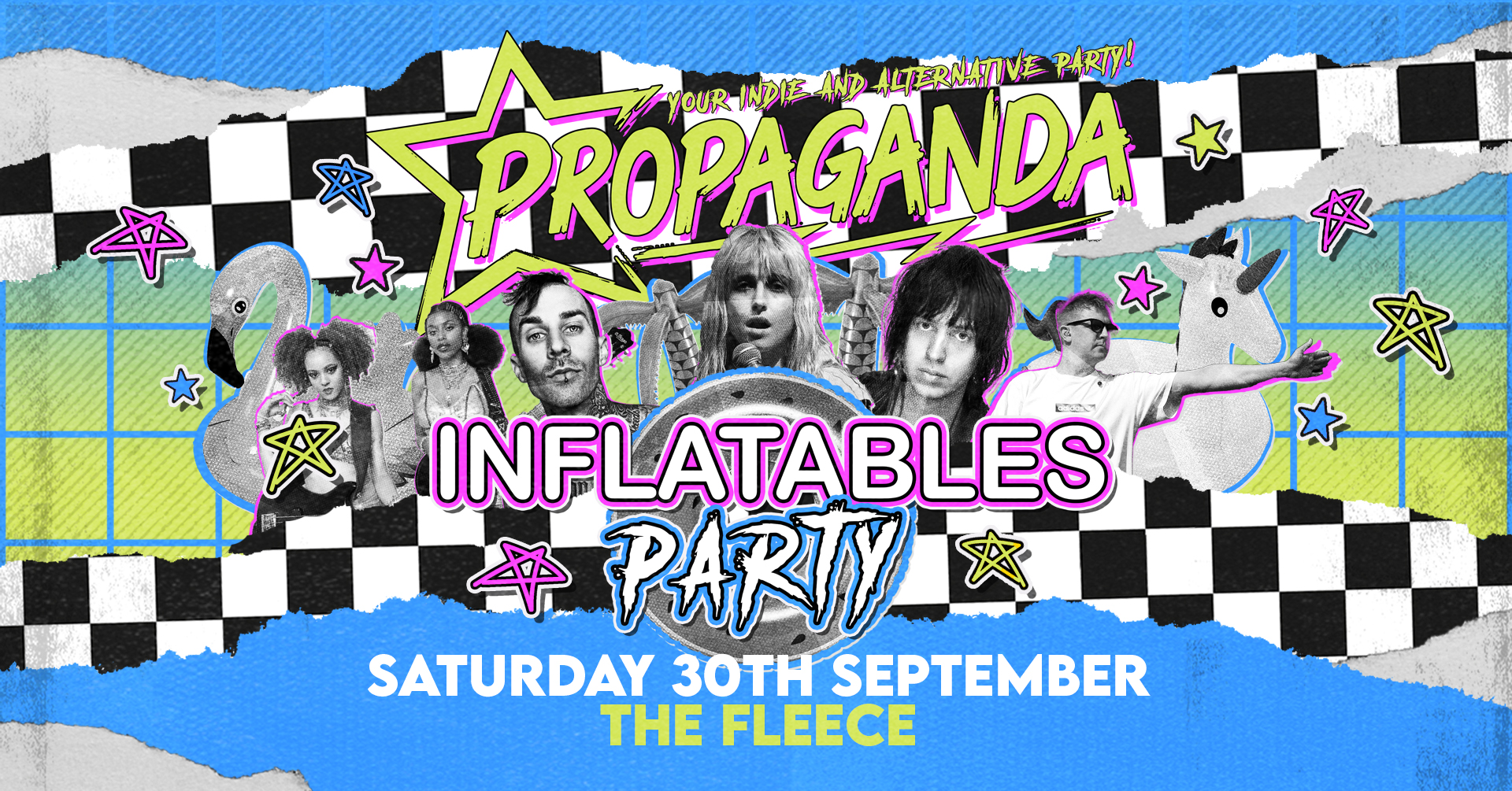 This Saturday! Propaganda Bristol – Inflatables Party!