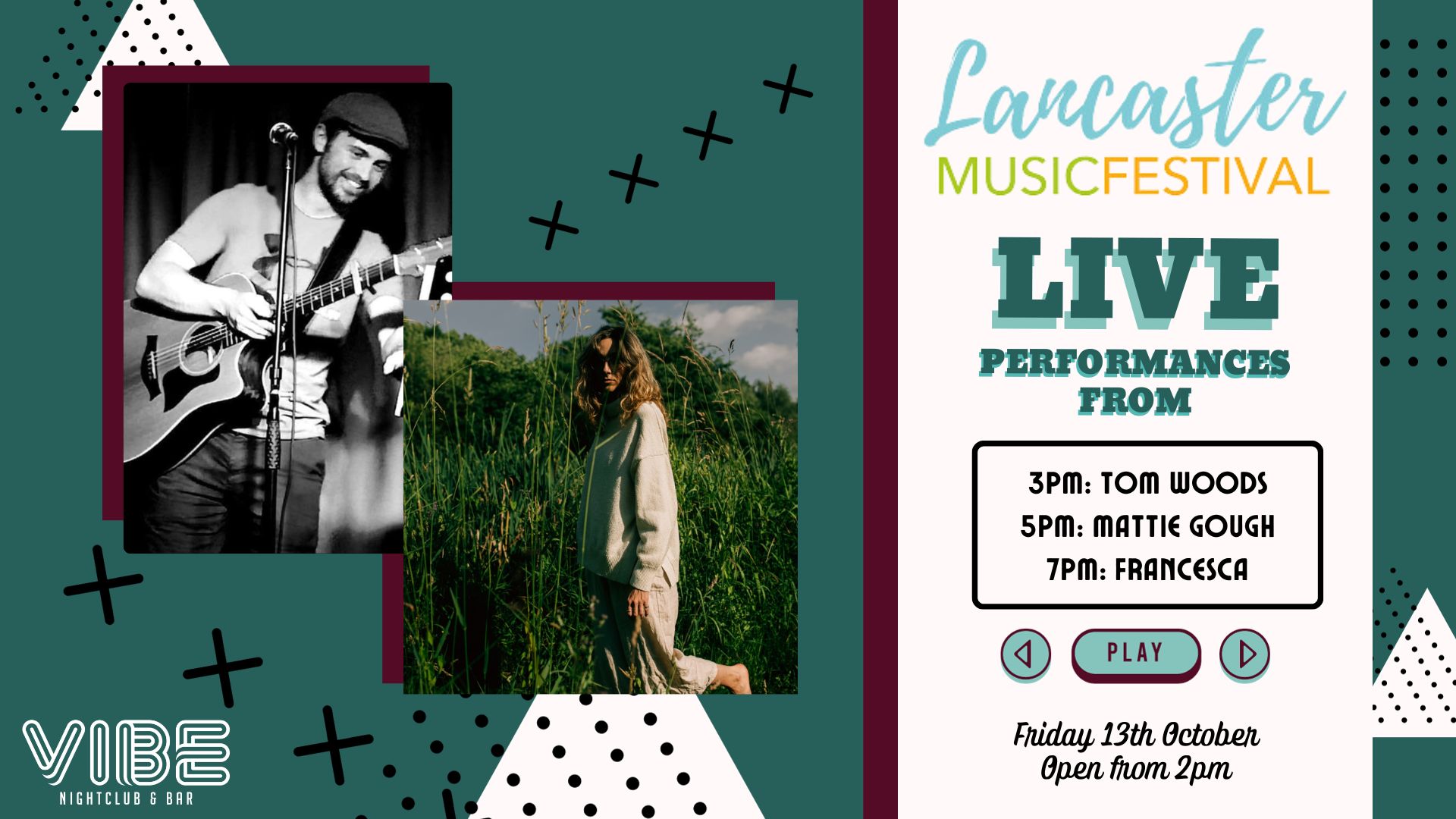 Lancaster Music Festival: VIBE Friday