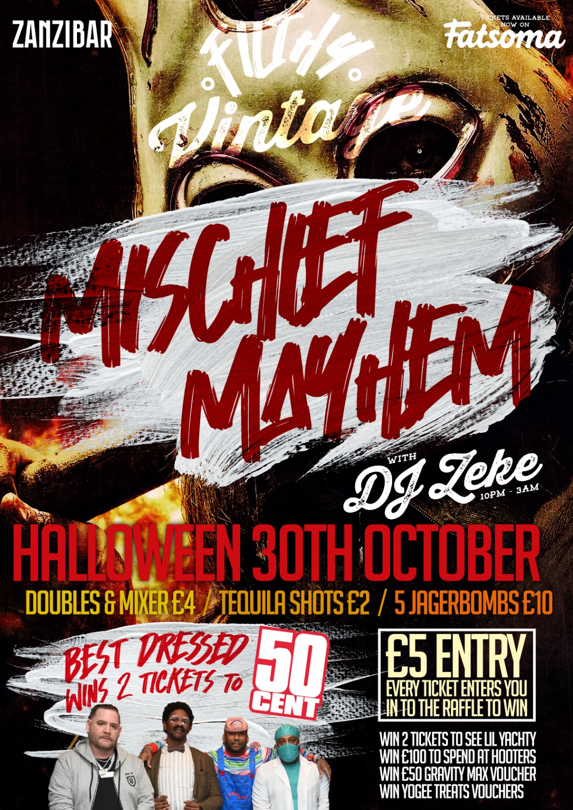 Filthy Vintage presents – Mischief Mayhem – October 30th