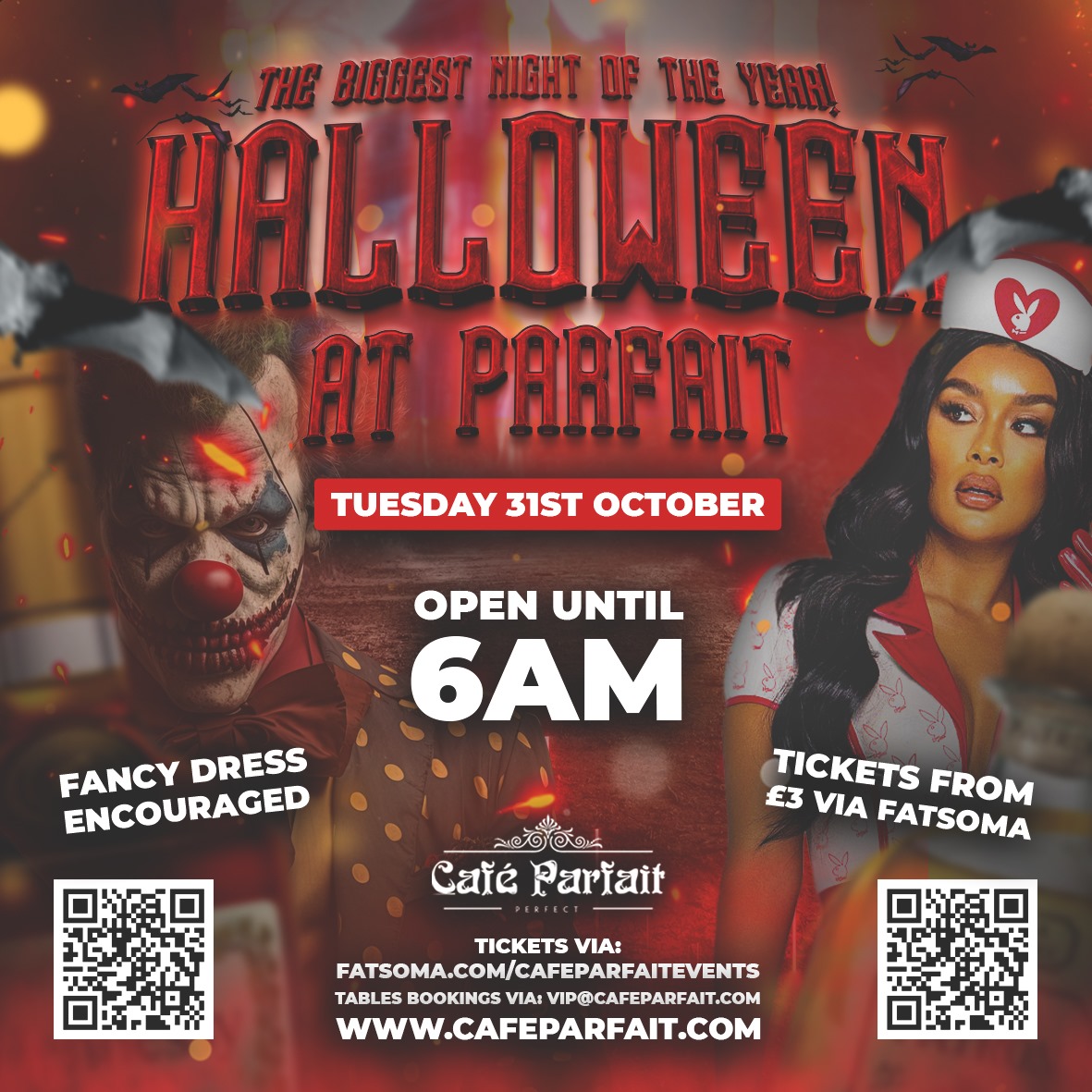 Halloween at Parfait – 31/10/23