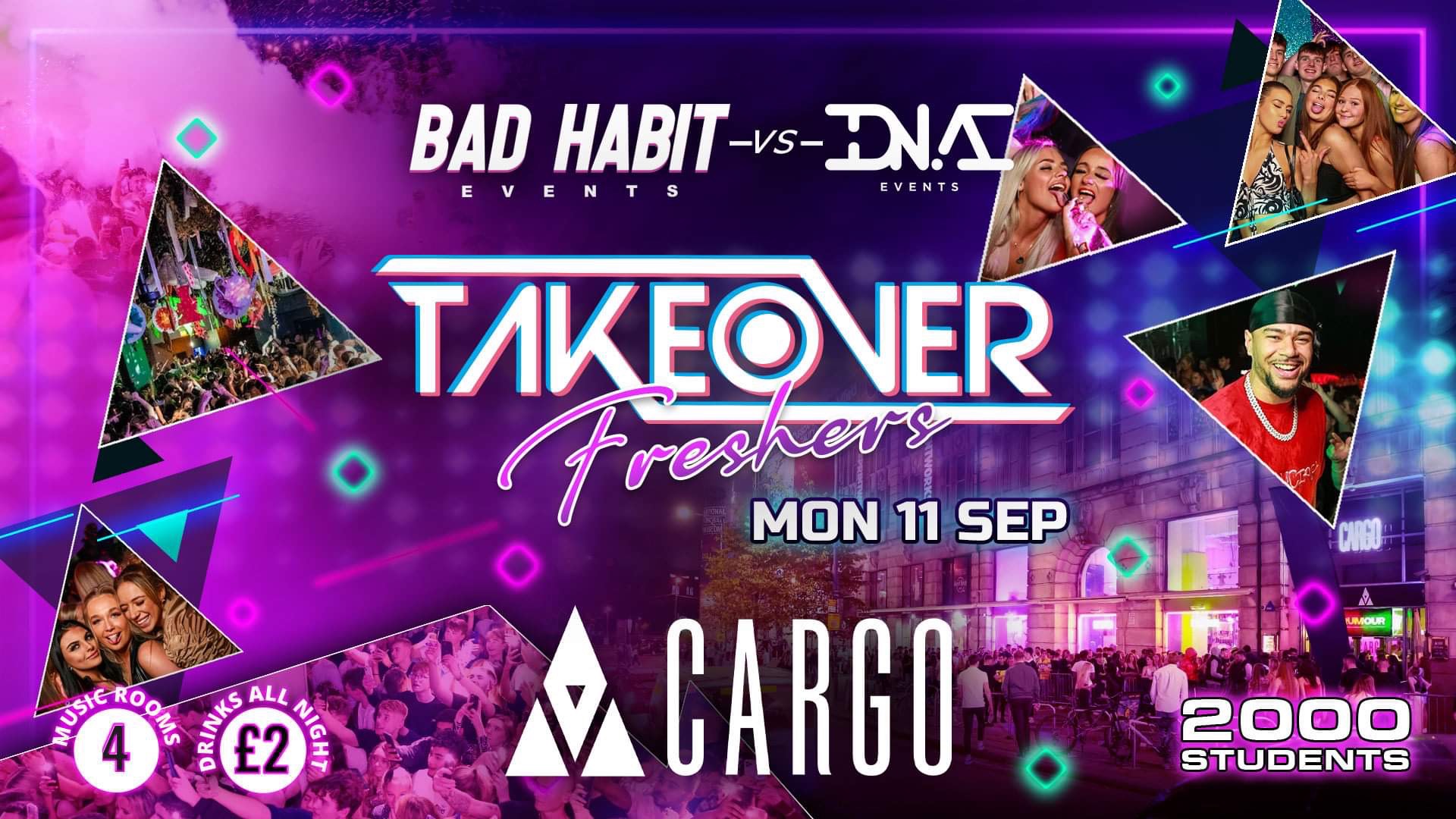 #!Cargo: TAKEOVER Presents FRESHERS SPECIAL⚡️DNA VS BAD HABIT !!