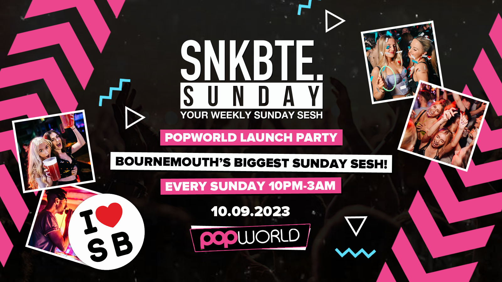 Snakebite Sundays @Popworld // The Launch Party!