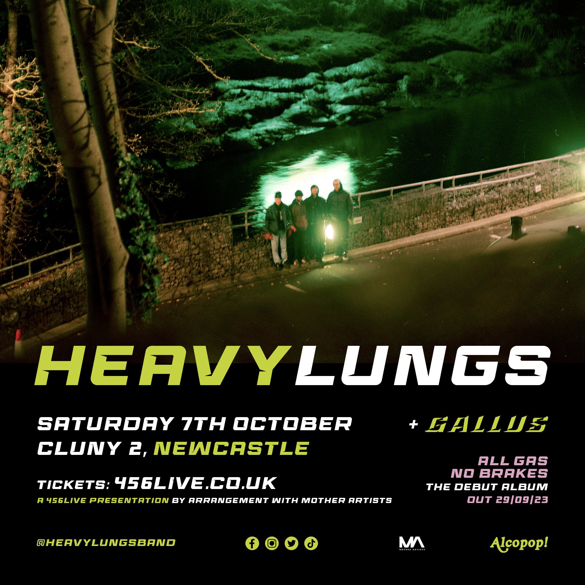Heavy Lungs | Newcastle