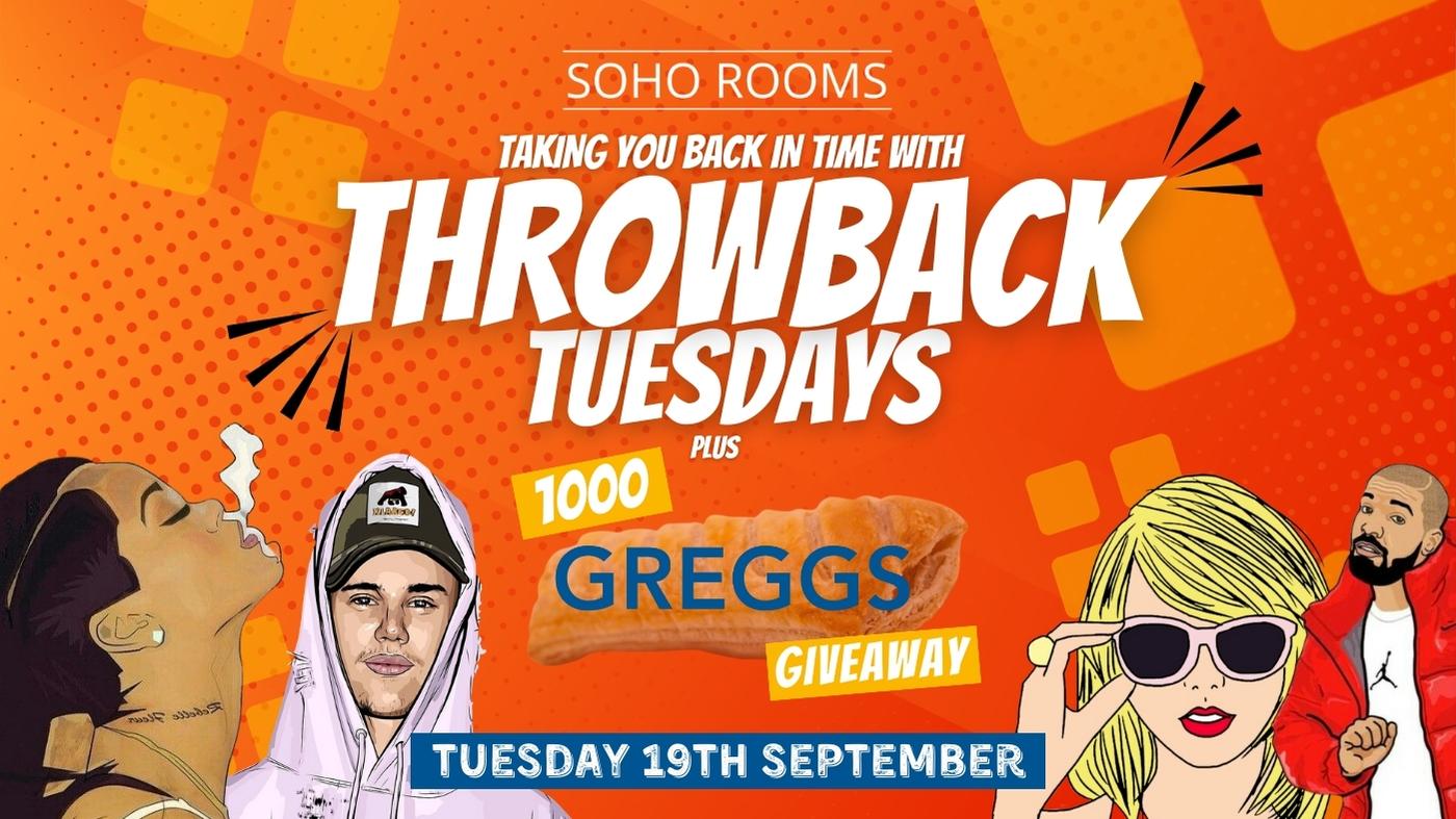 Throwback Tuesdays | 🚨FINAL 50 TICKETS🚨1000 GREGGS GIVEAWAY!