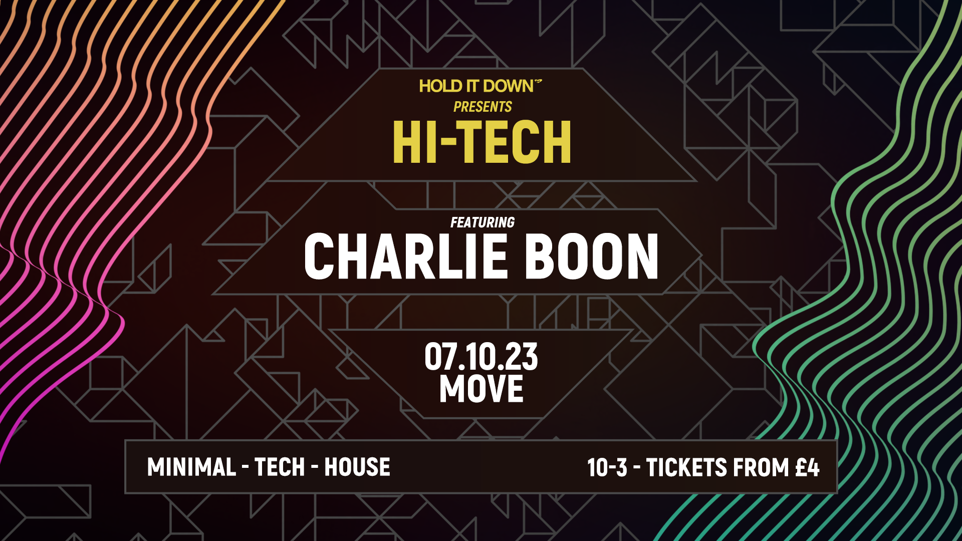 Hold It Down: Hi-Tech w/ Charlie Boon