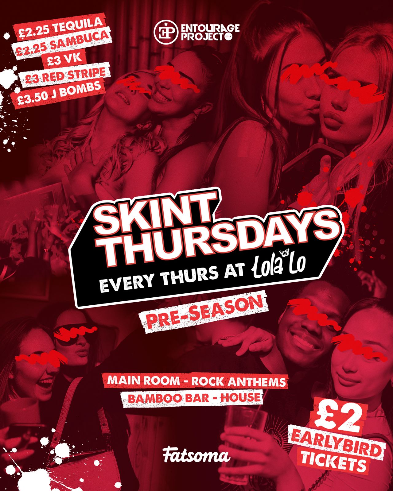 Skint Thursday @ Lola Lo (Pre Season Special)