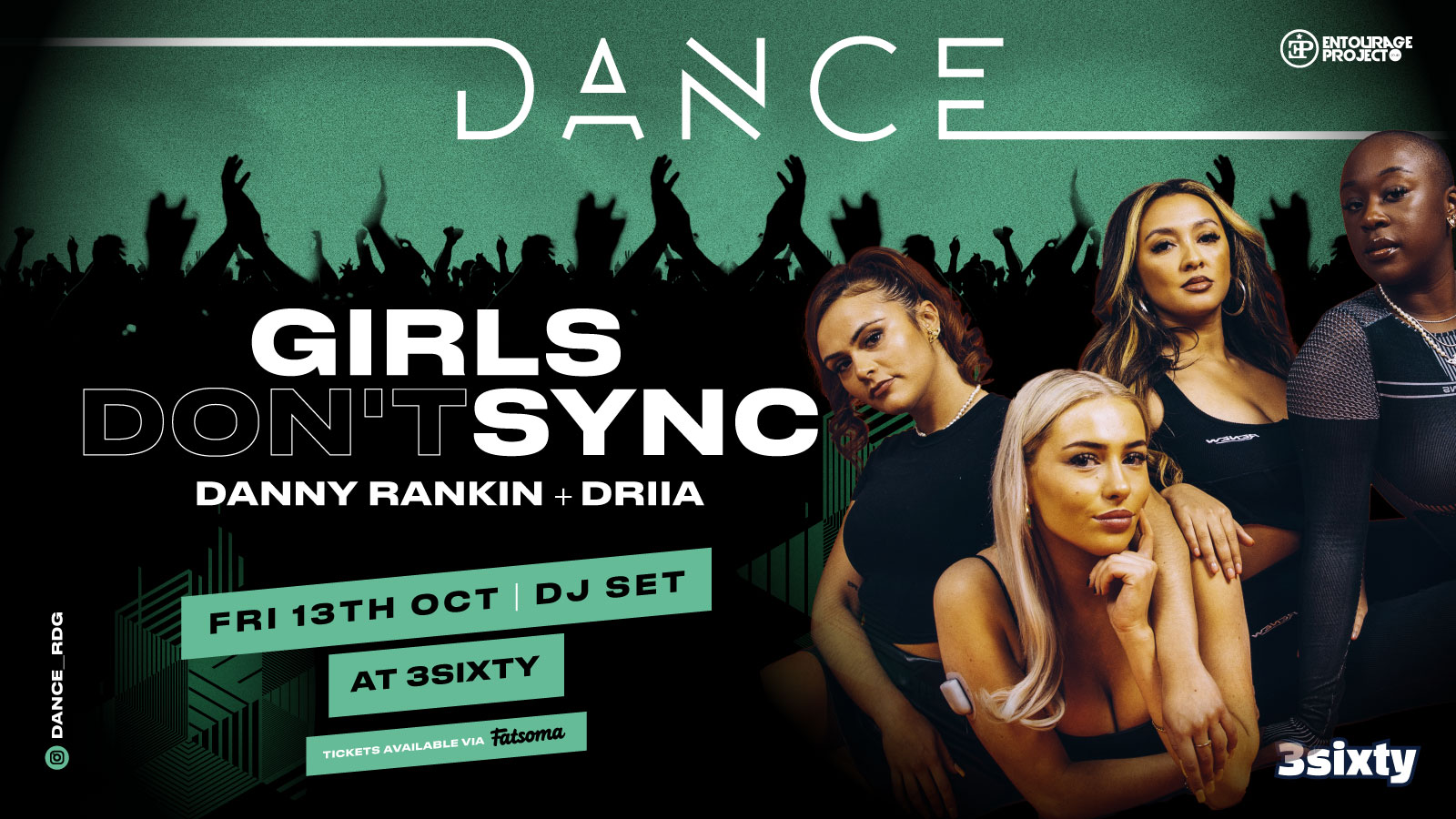 DANCE #2 Girls Don’t Sync – Friday 13th October