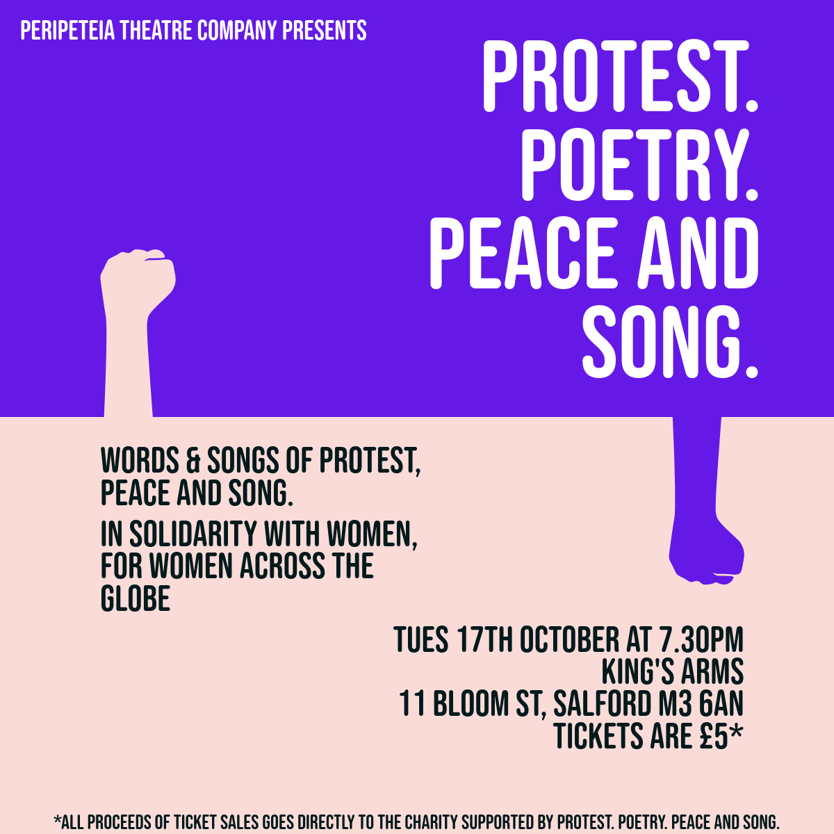 Protest. Poetry. Peace and Song